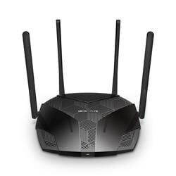 Tp-Link Mercusys MR80X Dual Bant Wifi6 4 Port Kablosuz Router AX3000