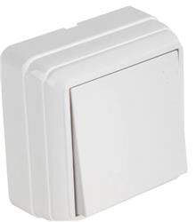 Mutlusan Bron Sıva Üstü Anahtar Beyaz ( 2160 301 0201)