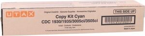 Utax CDC 1930-1935-3005ci-3505ci Cyan Mavi Orijinal Fotokopi Toneri