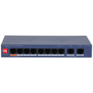 DAHUA 10port 60w 8port PoE GIGABIT  Yönetilebilir Switch CS4010-8ET2GT-60-10