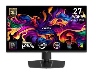 MSI 26 MAG 273QP QD-OLED X24 0.03MS 240HZ HDMI-DP Gaming Monitör 2560x1440
