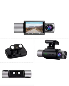 TWOGO GO-XRAY2 Day Night GPS Araç İçi Kamera Geniş Açı Çift Ekran