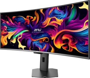 MSI 34 MPG 341CQR QD-OLED X36 0.03MS 360HZ HDMI-DP Gaming Monitör 3440x1440