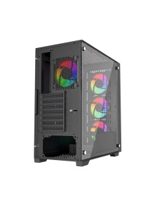 POWERBOOST 650W 80+ BRONZE PB-P705B 4-ARGB Fanlı Gaming Mid-Tower PC Kasası