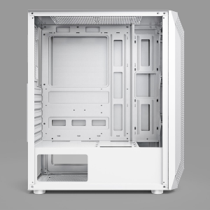 POWERBOOST 650W 80+ VK-P1882BW 4-Rainbow Fanlı Gaming Mid-Tower PC Kasası Beyaz