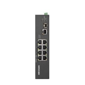 HIKVISION 8port PoE 90w 1-SFP 10/100Yönetilemez Endüstriyel Switch (Adaptör Yok) DS-3T0310HP