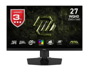 MSI 27 RAPID IPS MAG 274QPF E20 0.5MS 200HZ HDMI-DP Gaming Monitör 2560x1440