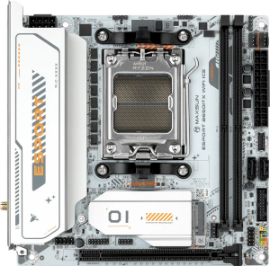 MAXUN eSport B650ITX WIFI ICE DDR5 HDMI-DP PCIE 4.0 AM5 mITX