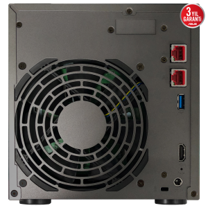 ASUSTOR 4diskli Celeron QC- 4GB RAM-2-2.5GbE Nas Server AS6704T