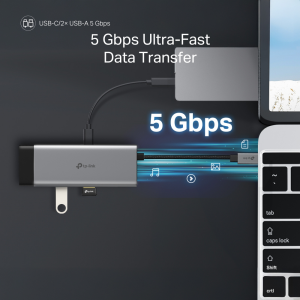 Tp-Link UH7020C USB Type C Docking Station 7 Port ( USB-C PD + USB C + HDMI + USB 3.0 X2 )