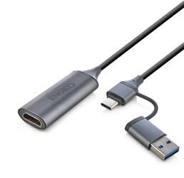 ENKADO EKD-TP46 TYPE-C+USB 3,0 TO HDMI VİDEO CAPTURE