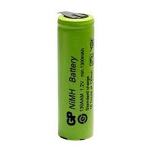 GP AA 1300 mAh Şarjlı Düz Kafa Endüstriyel Tekli Paket Pil