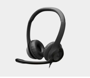 LOGITECH H390 USB Mikrofonlu Kulakl�k Siyah Headset 981-000406