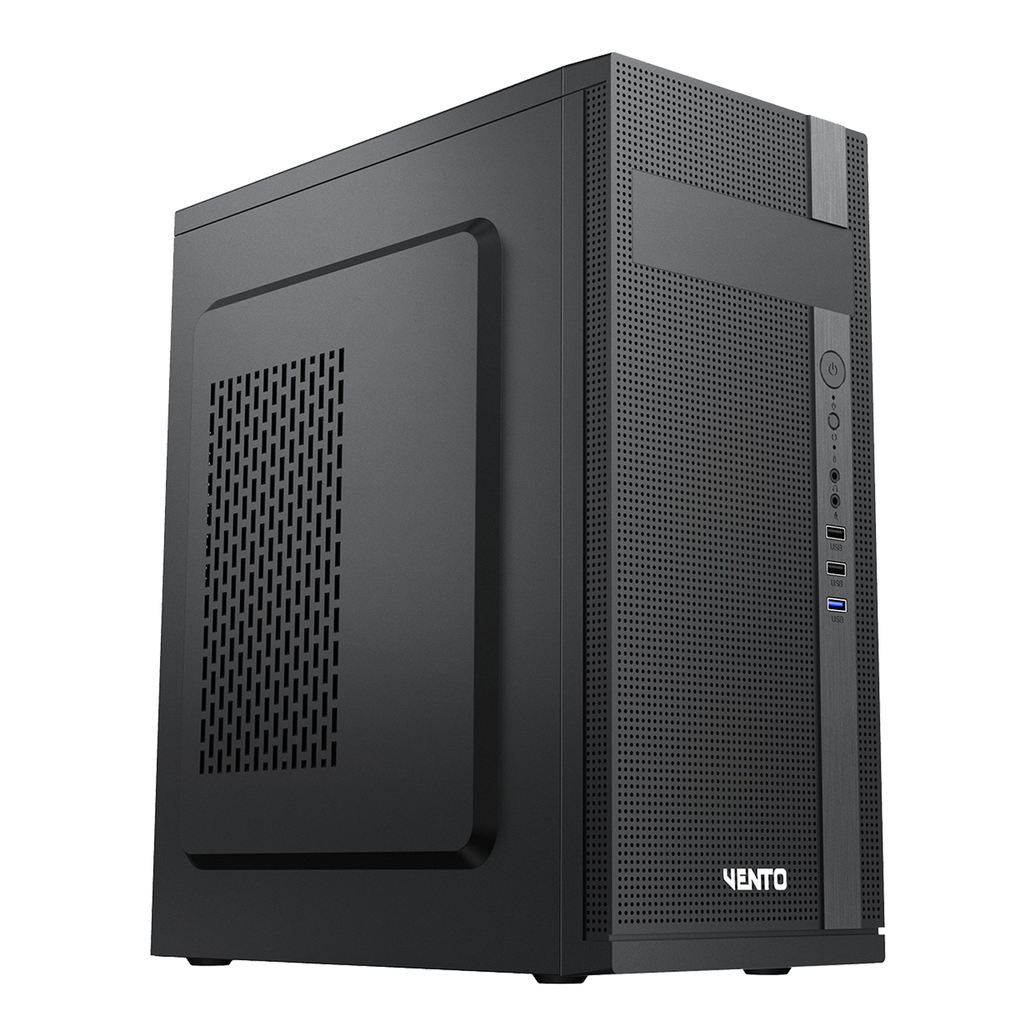 VENTO 400W VS115F Standart Mid-Tower PC Kasası Siyah