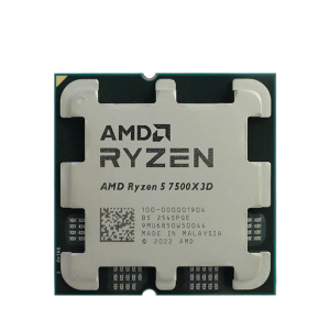 AMD RYZEN 5 7500X3D 102MB 12çekirdekli O/B UHD AM5 65w Kutulu+Fansız