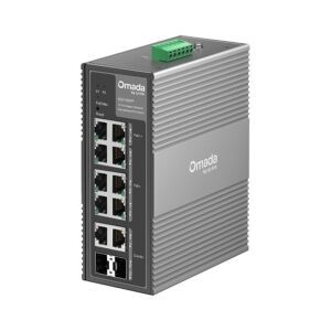 Omada TP-Link IES210GPP 10 Port Gigabit Endüstriyel Yönetilen Switch, 6-Port PoE+ and 2-Port PoE++