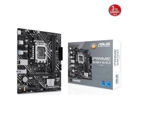 Asus Prime H610M-F D4 R2.0 3200MHz DDR4 Soket 1700 M.2 HDMI mATX Anakart