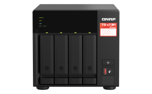 QNAP 4diskli Ryzen V1500B-40GB RAM-2-2.5GbE Nas Server TS-473A (54053)