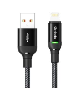 MCDODO CA-2700 iPhone Lightning Şarj Ve Data Kablosu 1.2m Siyah