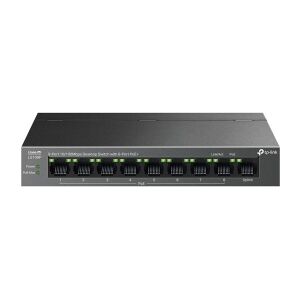 TP-LINK 8port PoE 63w 10/100 Yönetilemez Switch LS109P