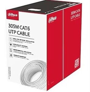 Dahua PFM920I  Saf Full Bakır Cat6 Kablo Beyaz 305 Metre İç Ortam