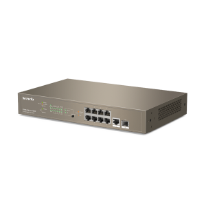TENDA 8port PoE GIGABIT Yönetilemez Switch Masaüstü TEG5310P-8-150W