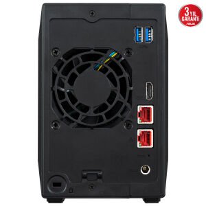 ASUSTOR AS5402T CELERON N5105 4 GB RAM- 2-diskli Nas Server (Disksiz)