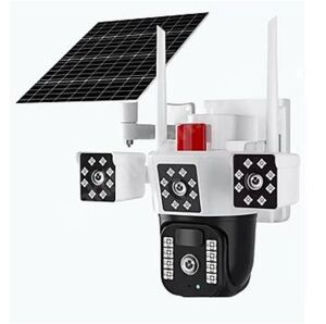 OKam O-KAM 3030 4G Güneş Enerjili Dual Lens 360° Görüş Akıllı Güvenlik Kamerası