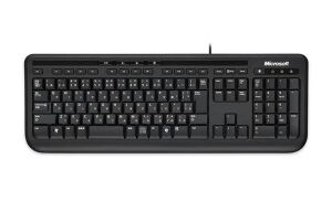 Microsoft Siyah Hebrew Layout Klavye (ANB-00015)
