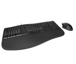 Microsoft Ergonomic Desktop Kablolu Klavye Mouse Set Hebrew Layout (RJY-00016)