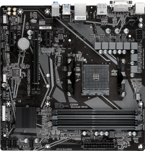GIGABYTE A520M-DS3H DDR4 M2 PCIe NVME HDMI DVI DP PCIe 16X v3.0 AM4 mATX