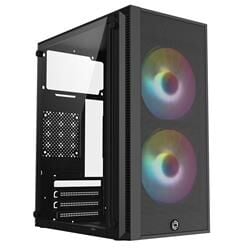 Frisby FC-8970G Mini Tower Gaming Kasa (300W) 2 x 120mm Rainbow Fan