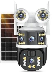 Okam O-KAM 3928 4G 6MP Dual Lens - Solar Panel - Sim Kart Destekli - PTZ Kamera