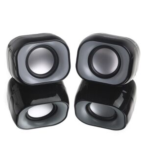 Dark SP2111 1+1 6W RMS Stereo Mini Taşınabilir Multimedya Siyah Hoparlör