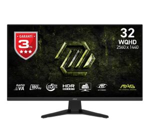 MSI 31.5 325QF E18V 180Hz 0.5ms 2K 2560x1440 (WQHD) 16:9 Flat Rapid VA Adaptive-Sync Gaming Monitor