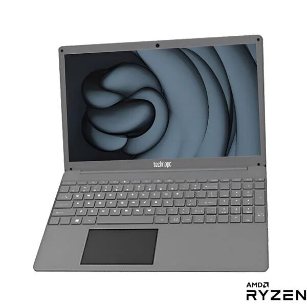 TECHNOPC 15.6  AMD RYZEN 5 3500U-4GB RAM-128GB SSD-FDOS GREEN OMEGA VN6571 TPNTB15F060395