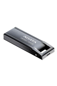 ADATA 64GB Royal UR340 AROY-UR340-64GBK USB 3.2 Gen 1 Siyah Metal USB Bellek