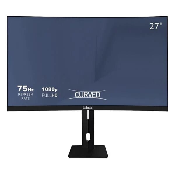 TEHCNOPC 27 VA 6.5MS 75HZ HDMI-DP Pivot Kavisli Monitör 1920x1080
