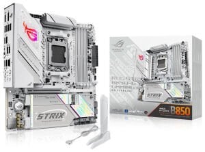 ASUS ROG STRIX B850-G GAMING WIFI7 DDR5 HDMI DP PCIE 5.0 AM5 mATX BEYAZ