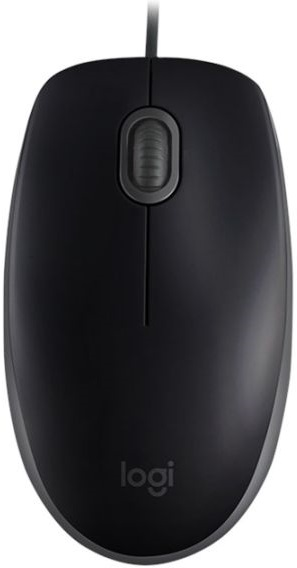 LOGITECH B110 Kablolu USB Sessiz Siyah Mouse (910-005508)