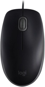 LOGITECH B110 Kablolu USB Sessiz Siyah Mouse (910-005508)