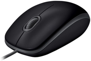 LOGITECH B110 Kablolu USB Sessiz Siyah Mouse (910-005508)