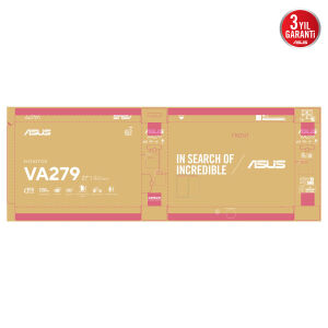 ASUS 24.1 IPS VA279QGSE 1MS 120HZ HDMI-DP Pivot Kurumsal Monitör 1920x1080