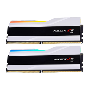 GSKILL 32GB (2X 16GB) DDR5 6400MHZ CL32 RGB DUAL KIT PC RAM BEYAZ TRIDENT Z5 F5-6400J3239G16GX2-TZ5RW