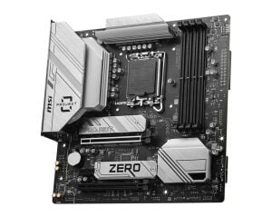 MSI B760M PROJECT ZERO DDR5 HDMI-DP TYPEC PCIE 4.0 1700p mATX
