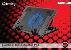 Frisby FNC-35ST Standlı Notebook Soğutucu 1 Port Usb 10''- 17'' boyutunda notebooklar için uygundur