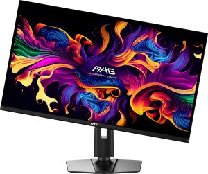 MSI 31.5 MAG 321UP QD-OLED 0.03MS 165HZ HDMI-DP Pivot Gaming Monitör 3840x2160