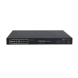 DAHUA 16port PoE 240w 2-SFP 2-Uplink Gigabit Yöneilemez Switch PFS3220-16GT-240-V2