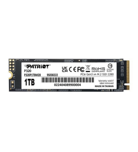 PATRIOT 1TB P320 P320P1TBM28 3000- 2200MB/s M2 NVME GEN3 Disk