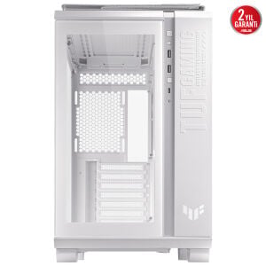 ASUS GT502 PLUS TUF GAMING TG WHITE Gaming Mid-Tower PC Kasası Beyaz /  90DC0093-B19000
